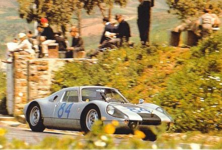 Gianni Balzarini i Herbert Linge - Porsche 904 GTS.